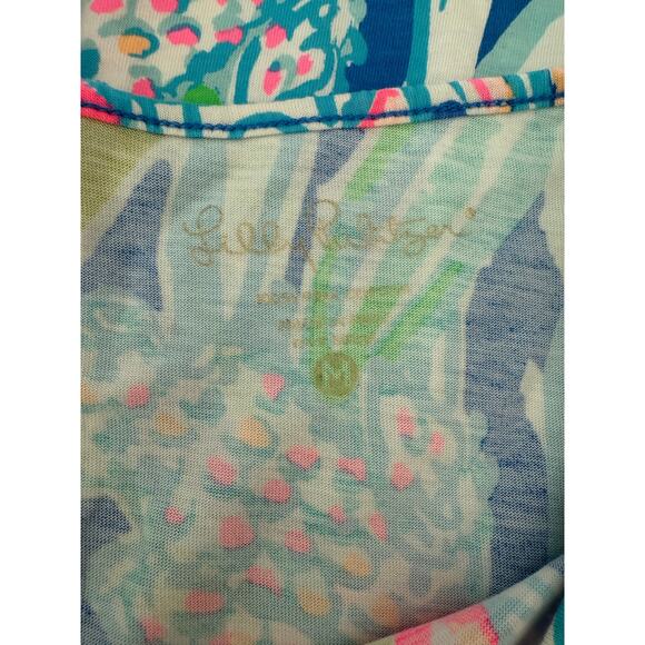 Lilly Pulitzer Marlowe Cotton Jungle Hoppin Dress Size Medium - Picture 4 of 5